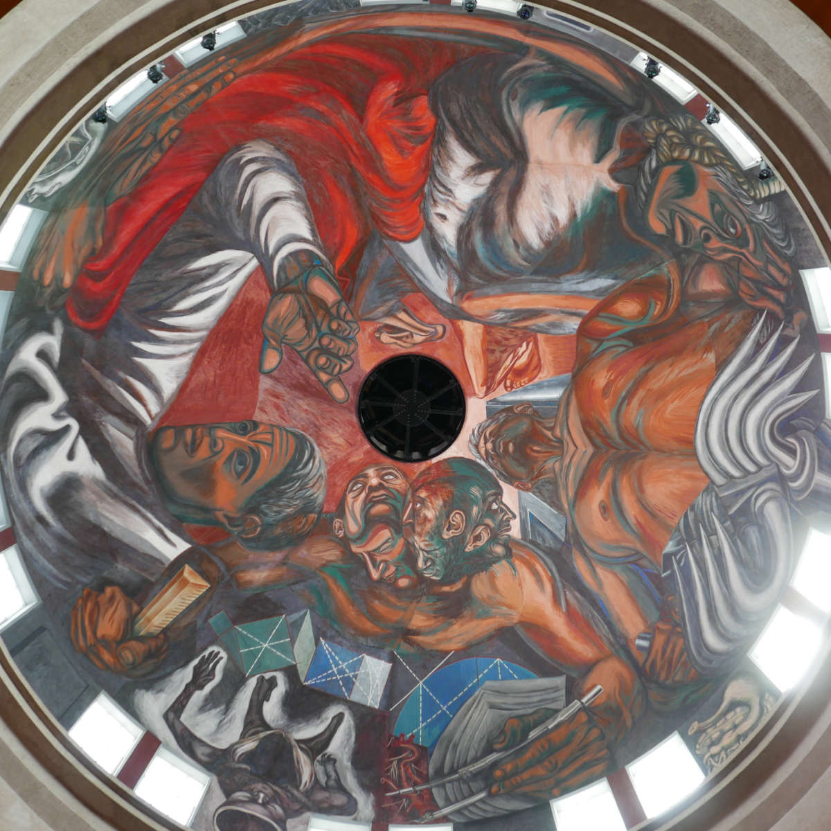 Orozco murals in Guadalajara: Shock and awe - Into The Arms Of America