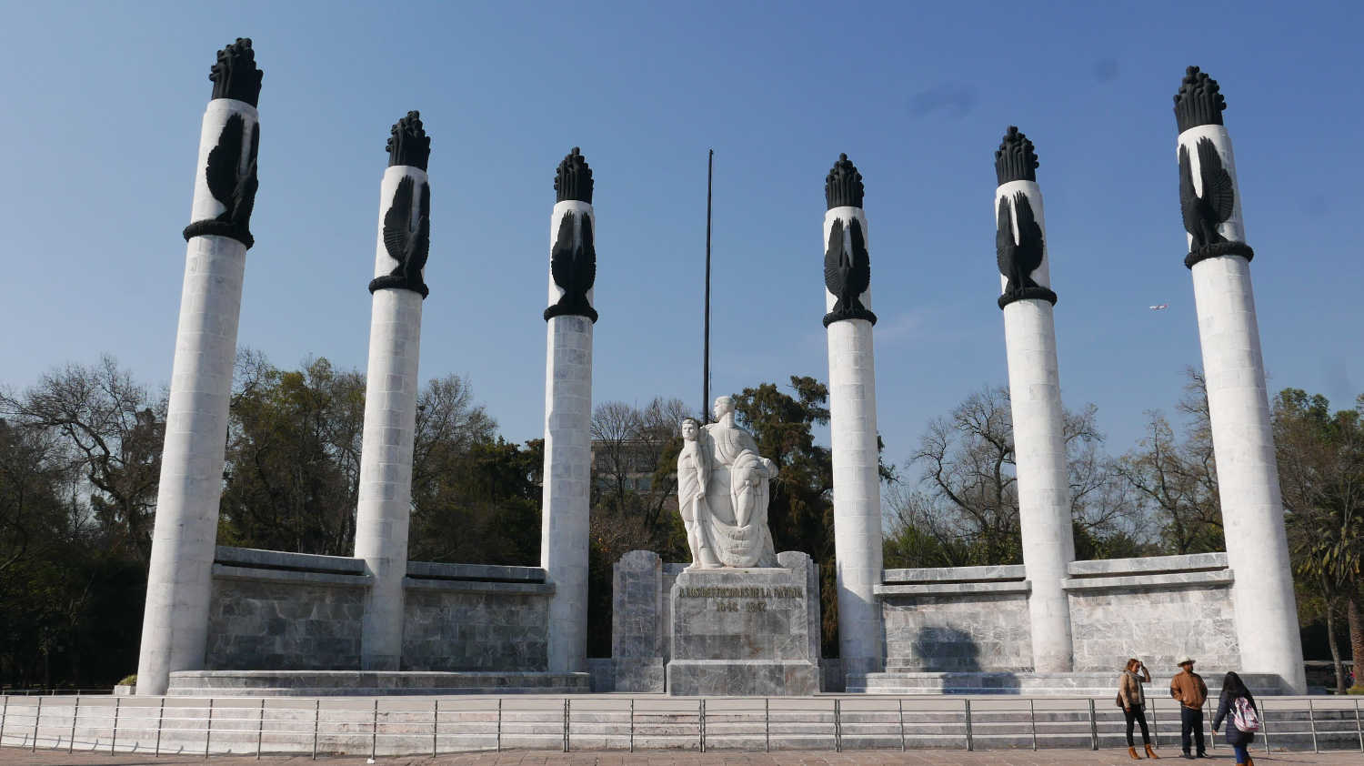Monumento a los ninos heroes in Chapultepec park