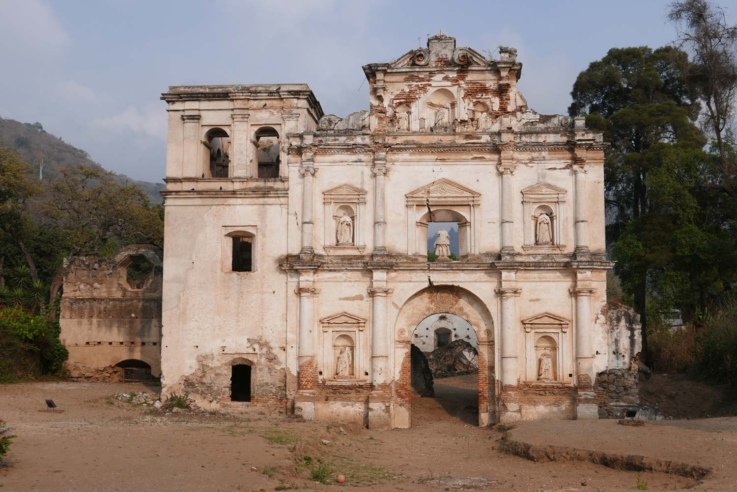 Ermita la Santa Cruz church in Antigua Guatemala