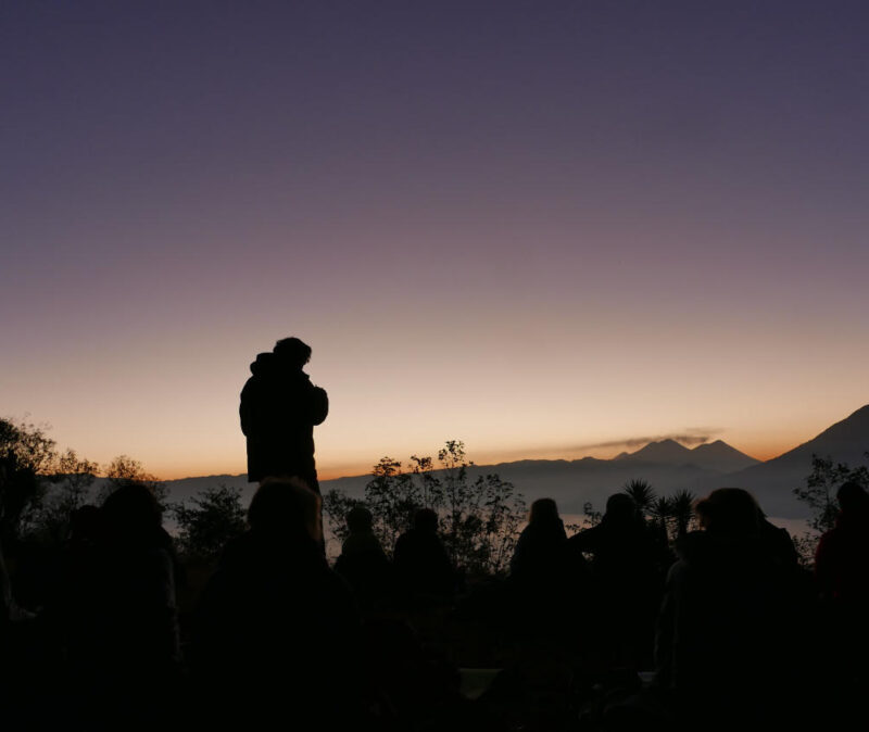 Waiting for sunrise
