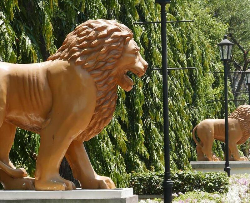 Lions avenue in Leon, Nicaragua