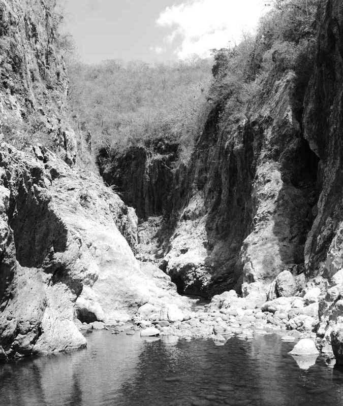 Gorge in Somoto canyon