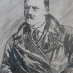 Efrain Recinos drawing of Hitler