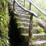Stairs at Machay waterfall
