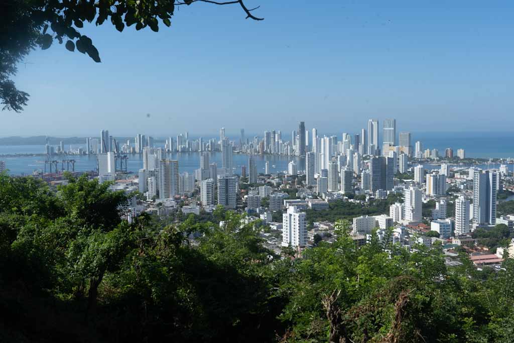 Skyline of Cartagena