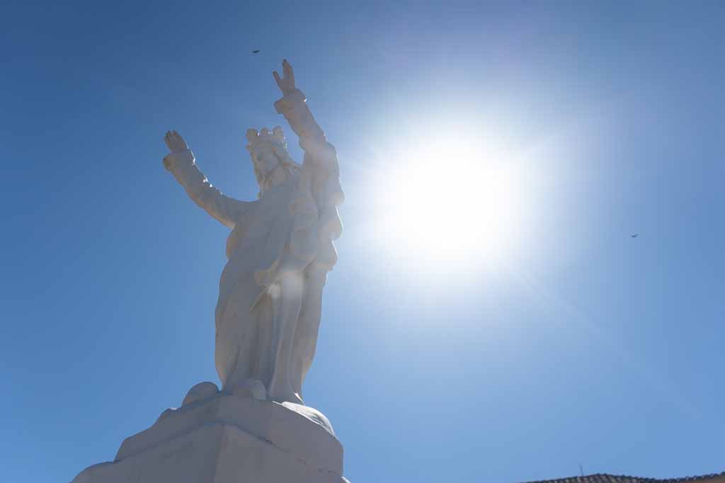 Jesus statue at Convento de la Popa