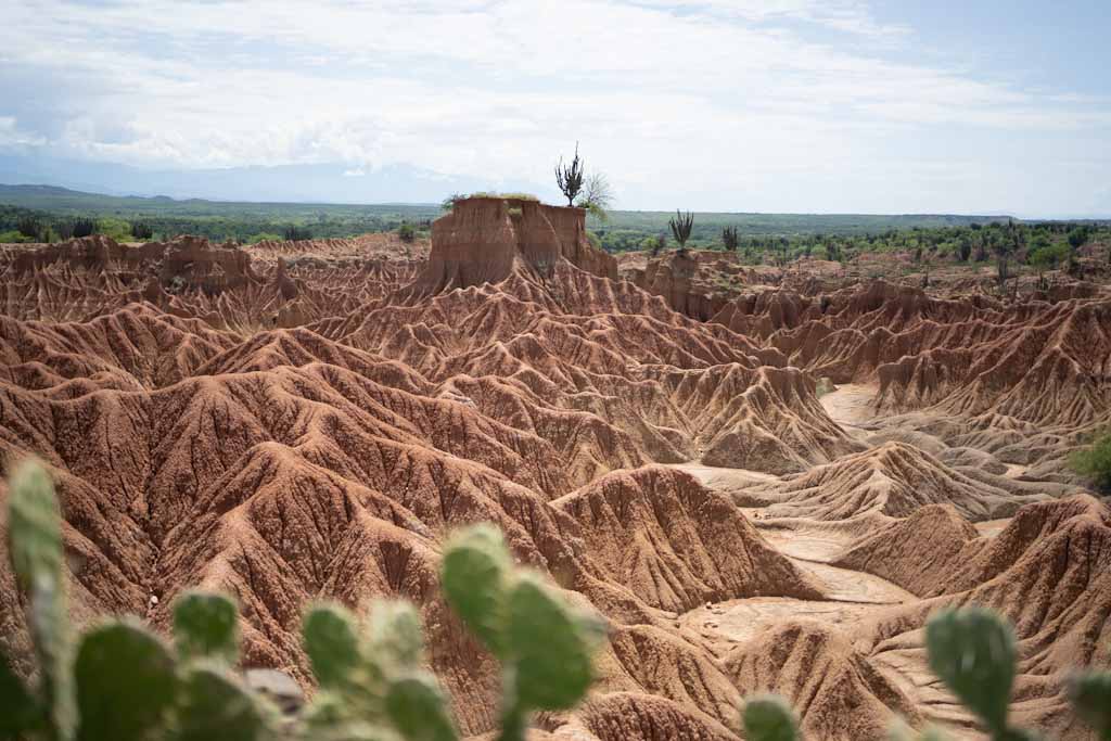Majestic panorama of Desierto Tatacoa