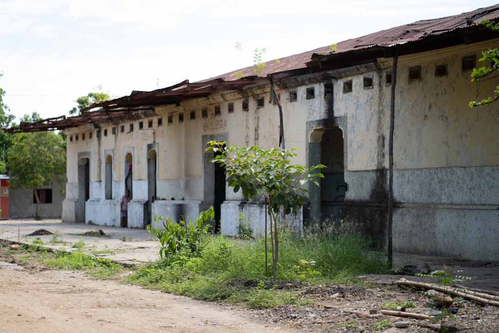 Former railway station in Villavieja