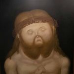 Jesus paintiung by Botero