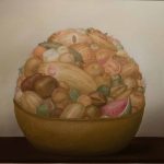 Still life painting by Botero
