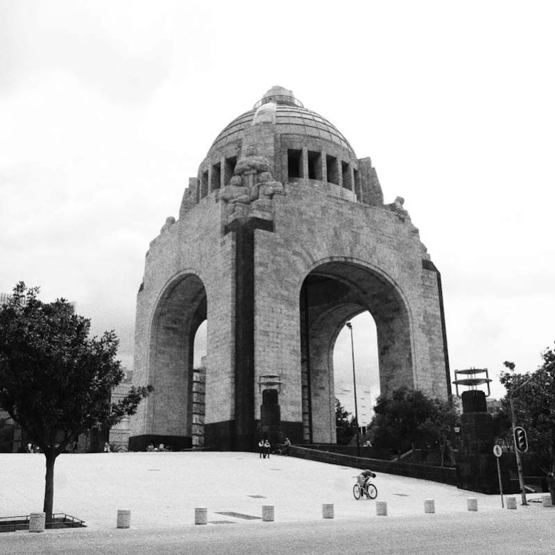 Revolution monument in Mexico City